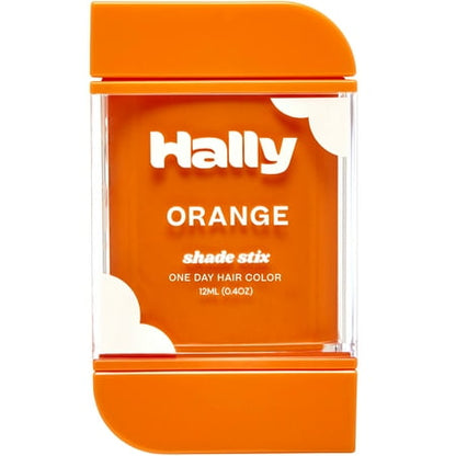 Hally Hair Shade Stix, Temporary Hair Makeup, Orange, Vegan, 12 ml