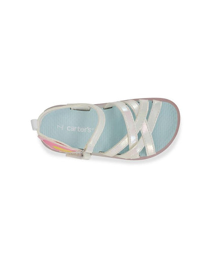 12 Girls Carter's Toddler Brooky Slip-On Sandal - Multi - 12