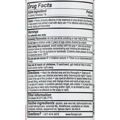Kerasal 5-In-1 Athlete's Foot Spray, 2 oz *Exp 03/31/2026*