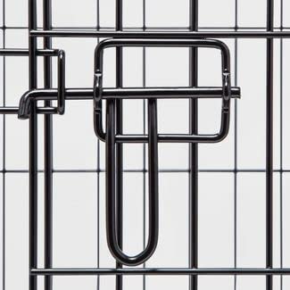Large Wire Collapsable Dog Crate - Black