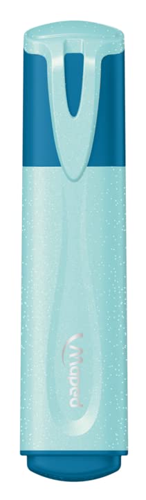 Maped Fluo Peps Glitter Highlighters in Pastel Colors x4 (742046)