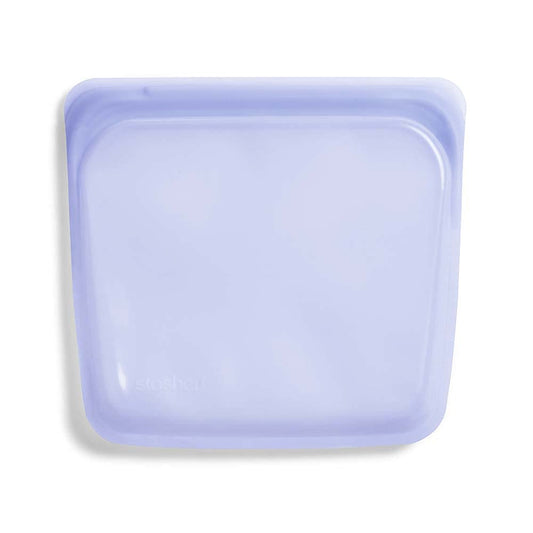 Stasher, Bag Reusable Sandwich Rainbow Lavender