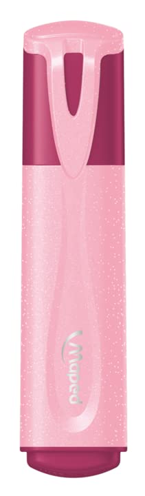 Maped Fluo Peps Glitter Highlighters in Pastel Colors x4 (742046)