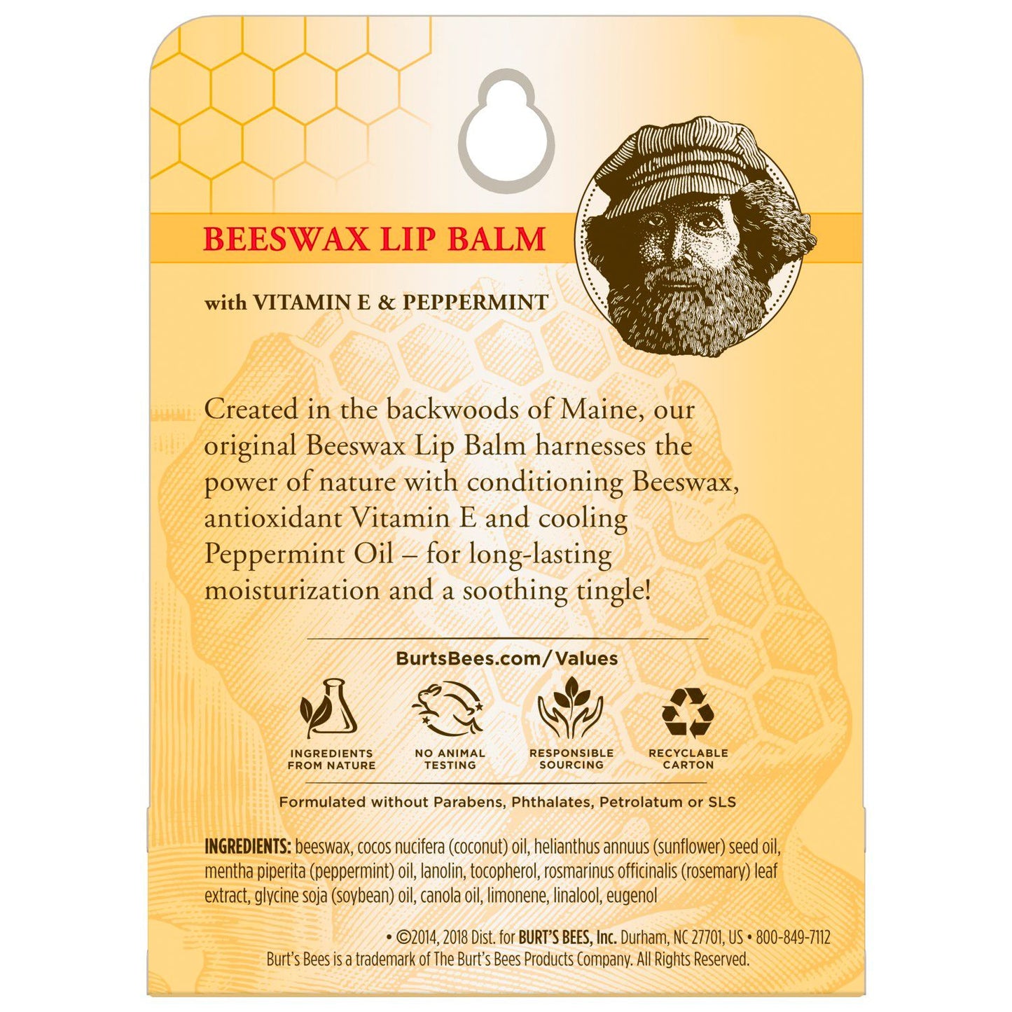 Burt's Bees Beeswax Lip Balm