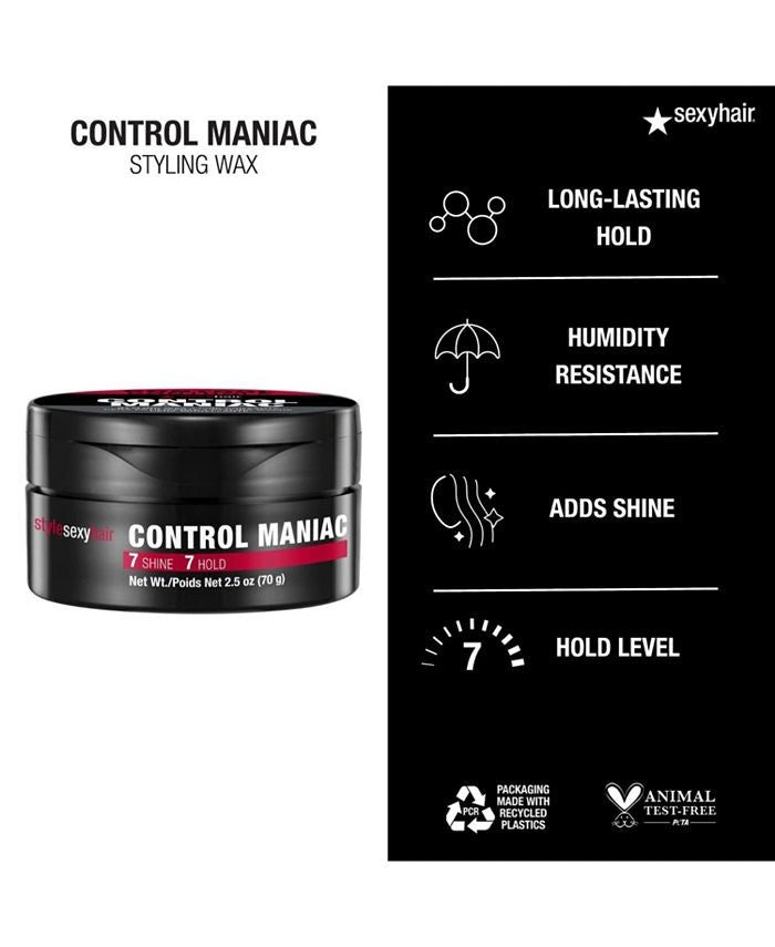 Style Sexy Hair Control Maniac Styling Wax 2.5 oz