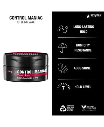 Style Sexy Hair Control Maniac Styling Wax 2.5 oz