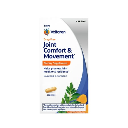 Voltaren Dietary Supplements Joint Comfort + Movement   30 Ct *Damaged Packaging* *Exp 2026/08*