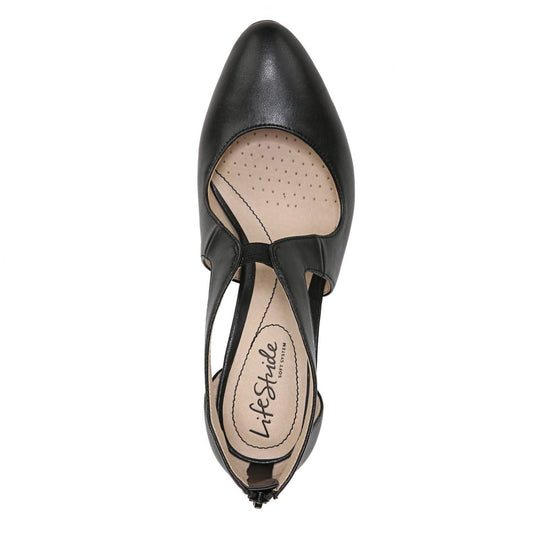 Women's 8.5 M LifeStride Giovanna 2 High Heels Black *Damaged Box*