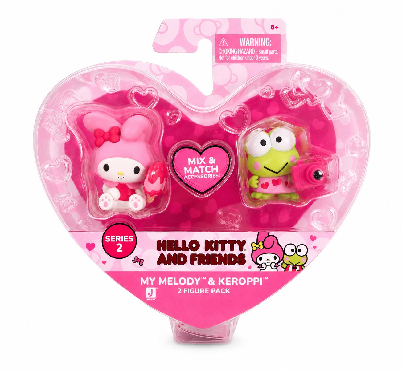Hello Kitty and Friends - My Melody & Keroppi Toy Set