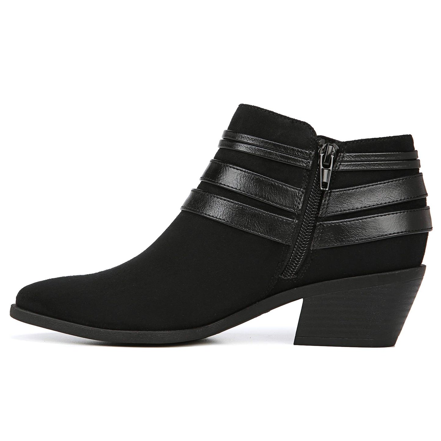 Women's 8W - LifeStride Paloma Ankle Boots - Black *Damaged Box*