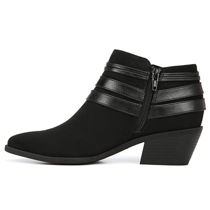 Women's 8W - LifeStride Paloma Ankle Boots - Black *Damaged Box*