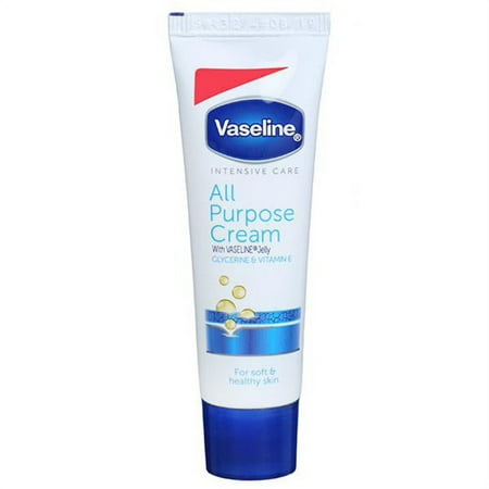 Vaseline Intensive Care All Purpose Cream Rough Cracked Skin Relief, Advanced + Concentrated Formula 1.41 oz.