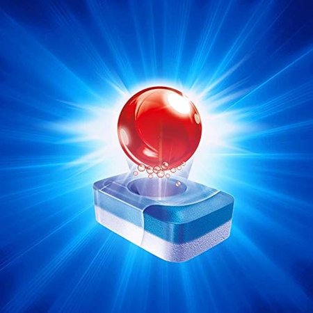 Finish Powerball Automatic Dishwasher Detergent, All in 1 Ultra Powerful Clean, 2.4 KG - 140 Tabs *Damaged Packaging*