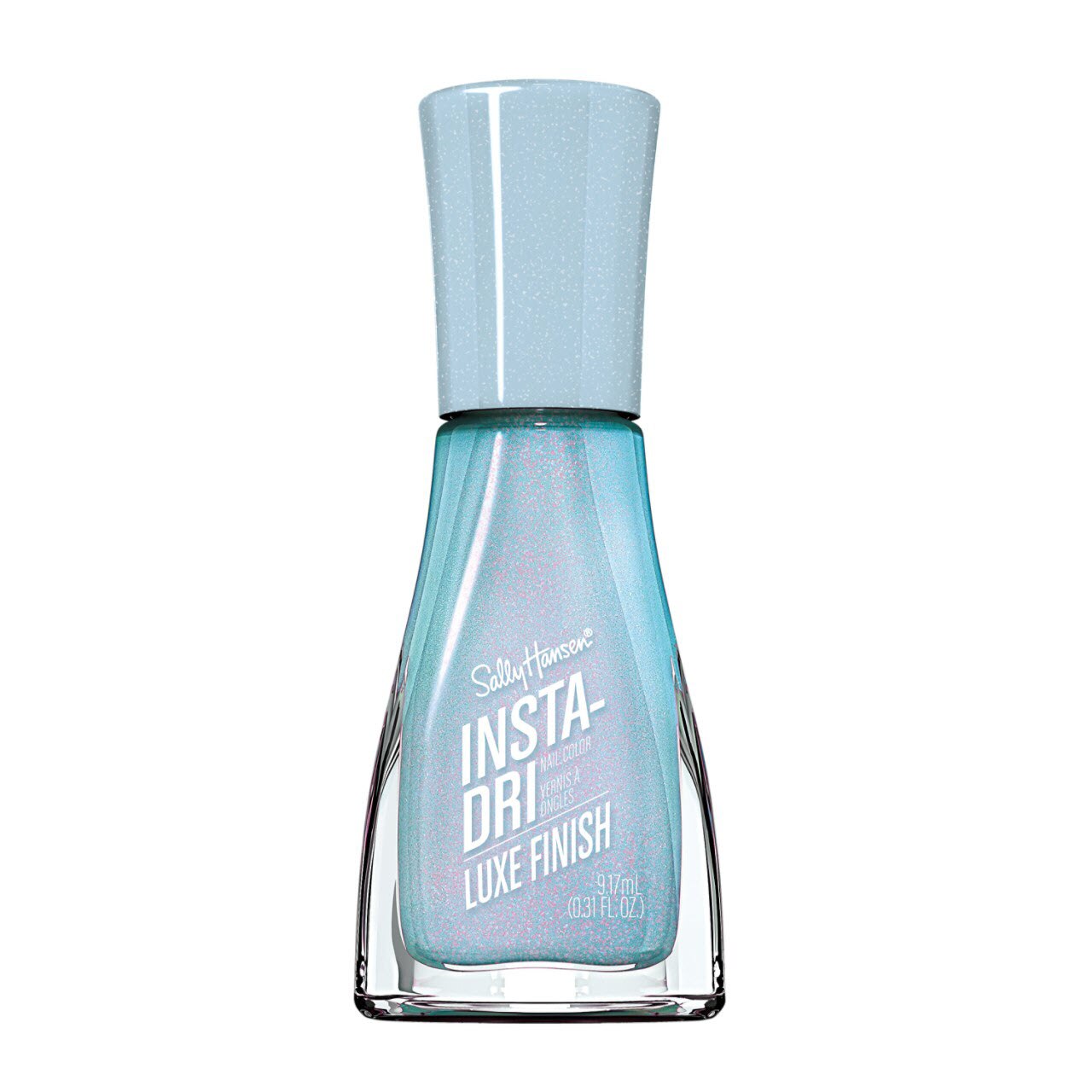 Sally Hansen Insta-Dri Nail Polish Luxe Finish Collection, Glos Sea