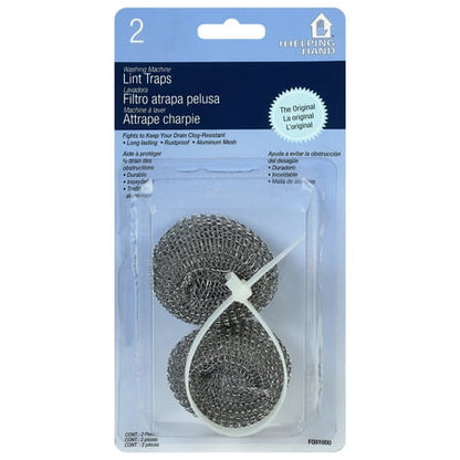 Helping Hand Washing Machine Hose Lint Trap for Compatible Washing Machines 2 ct