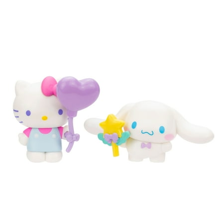 Hello Kitty and Friends Dreamland 2 Figure Pack - 2 Hello Kitty and Cinnamoroll Figures