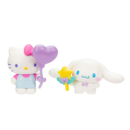Hello Kitty and Friends Dreamland 2 Figure Pack - 2 Hello Kitty and Cinnamoroll Figures