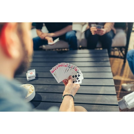 Bicycle Playing Cards, 2 Pack, Jumbo Index (Red & Blue)