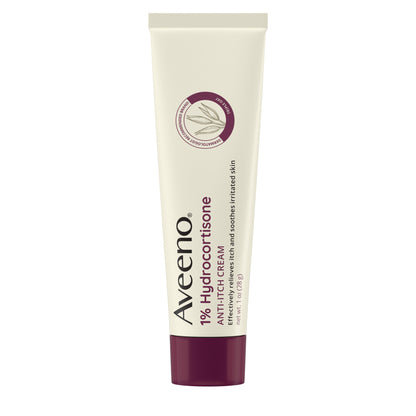 Aveeno 1% Hydrocortisone Anti-Itch Cream, 1 OZ *Exp 4/27*
