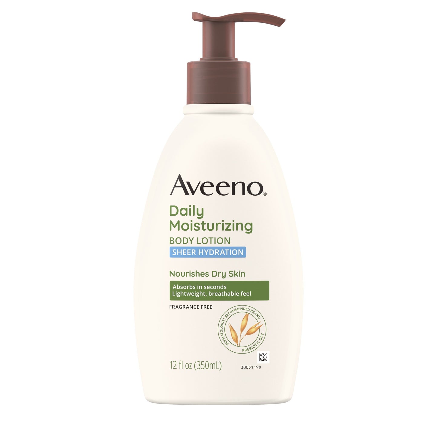 Aveeno Sheer Hydration Daily Moisturizing Lotion, 12 oz