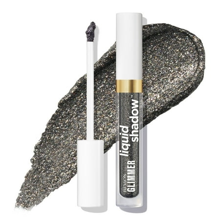 Revlon Glimmer Liquid Shadow, Shimmer Eyeshadow Makeup, 204 Rock-IT, 0.10 fl oz