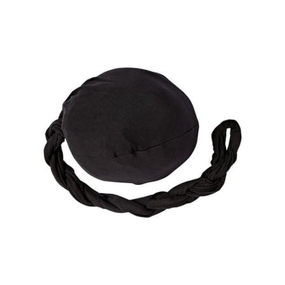 KISS Colors & Care Premium Satin-Lined Halo Turban & 2 Wave Cap, Pre-Tied, Black
