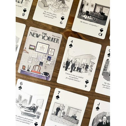 New York Puzzle Company Business and Office Cartoons Playing Cards Single Standard Deck