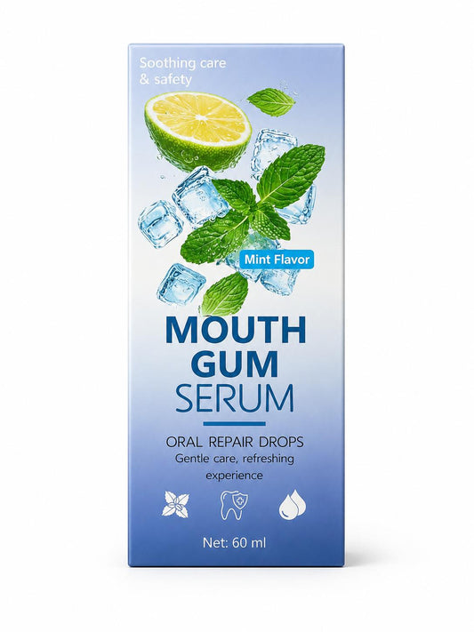Mint Flavor Mouth Gum Serum Oral Repair Drops
