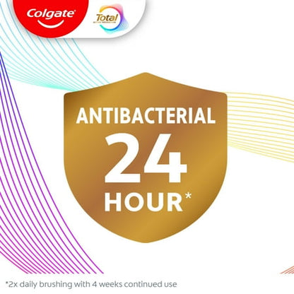 Colgate Total Active Prevention Whitening and Charcoal Toothpaste, Mint, 5.1 oz *Damaged Packaging*