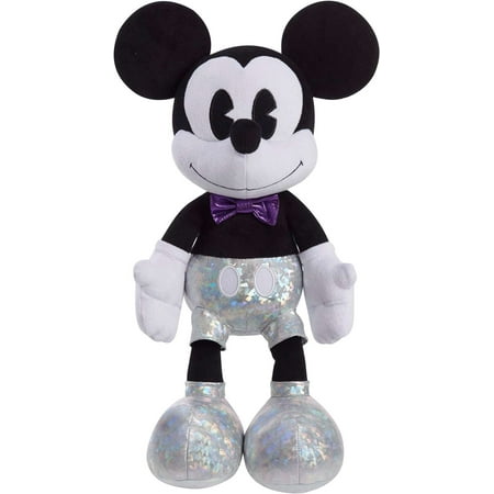 Just Play Disney Jumbo Stuffed Animals & Plush Toys, 100 Years of Wonder Mickey Mouse, 19