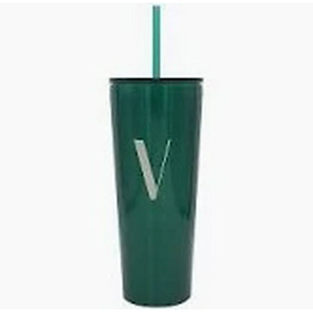 Modern Expressions, Monogram Tumbler V 21,64 fl oz (640 ml), Green