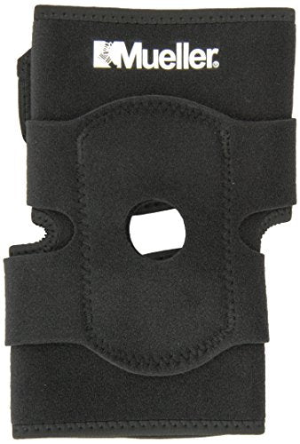 Mueller Adjustable Knee Support, One Size, Black