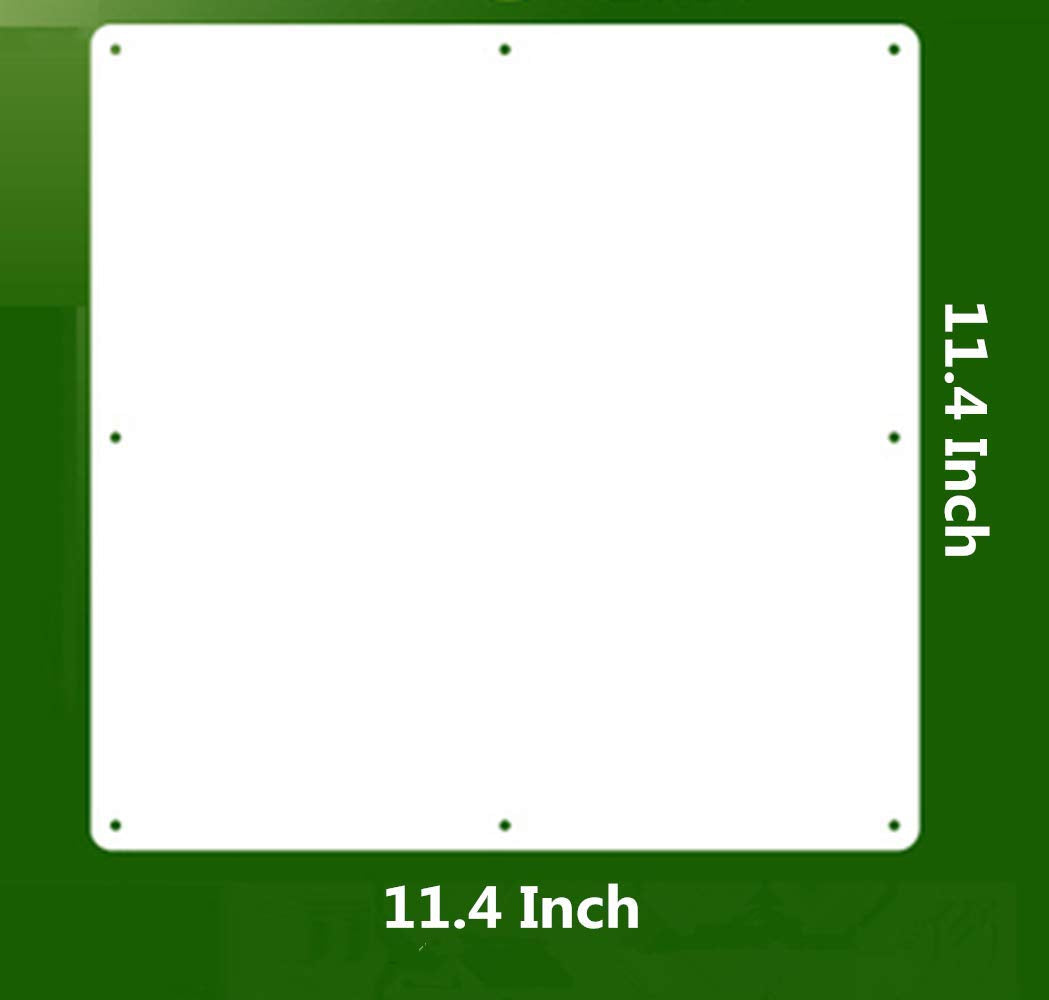 BMIDRUT 12Pcs/Set Hanging Room Divider White DIY Panel Screens