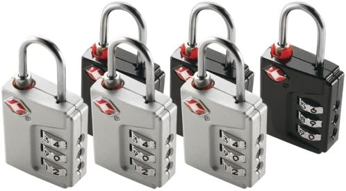 Conair TS390TSR TSA-Approved 3-Dial Inspection Status Lock *Color May Vary Chosen at Random*