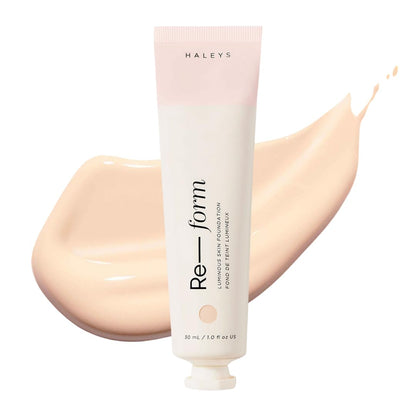 HALEYS Re-form Luminous Skin Foundation, Medium 2.15 oz
