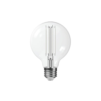 GE Pearl Filament LED 60W - Globe Bulbs (2 Pack)