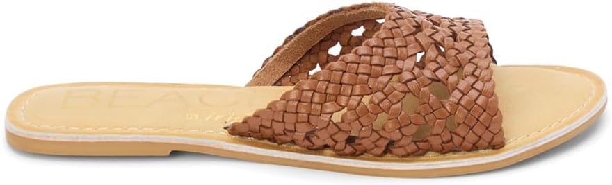 Women's 7M BEACH by Matisse Dorset Slide Casual Sandals Casual - Tan