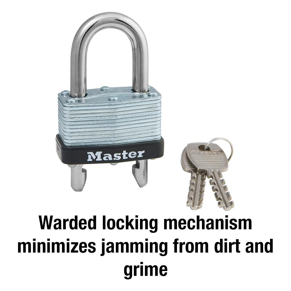 Master Lock 1.75-in Steel Adjustable Keyed Padlock