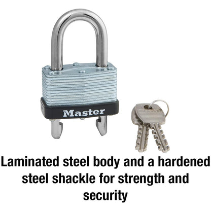 Master Lock 1.75-in Steel Adjustable Keyed Padlock