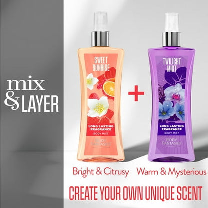 Body Fantasies Sweet Sunrise Body Spray for Women, 8 fl oz