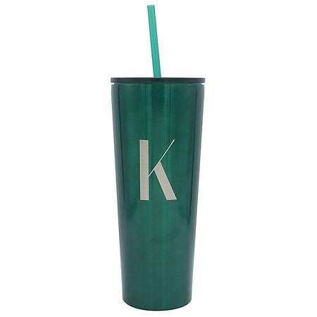 Modern Expressions Monogram Tumbler, K
