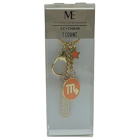 Modern Expressions Zodiac Keychain, Scorpio