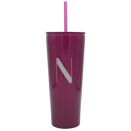 Modern Expressions Monogram Tumbler "N"