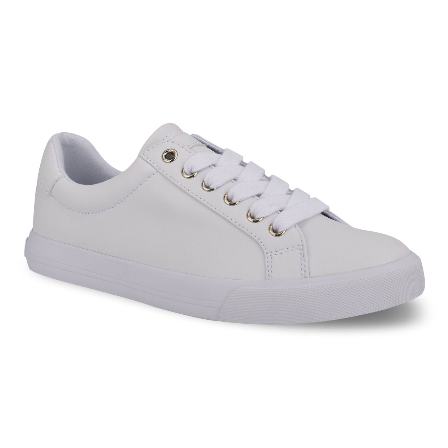 Women's 7 M Nine West Layna Sneakers White *Damaged Box Missing Lid*