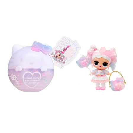 LOL Surprise Tots Miss Pearly Doll with 7 Surprises, Collectible, 50th Anniversary Theme, Limited Edition, Girls Gift Age 3+