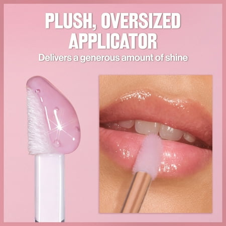 Revlon Super Lustrous Glimmer Nourishing Lip Oil, 010 Wined Down, 0.13 fl oz