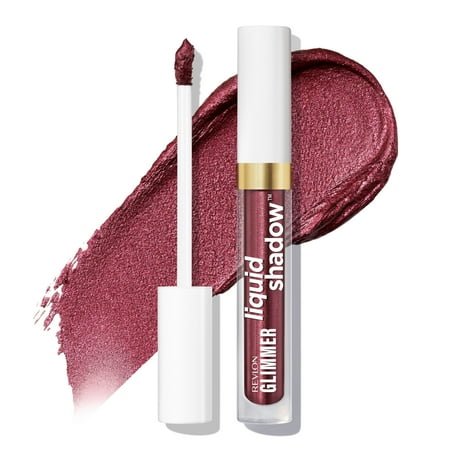 Revlon Glimmer Liquid Shadow, Shimmer Eyeshadow Makeup, 205 In Your Orbit, 0.10 fl oz