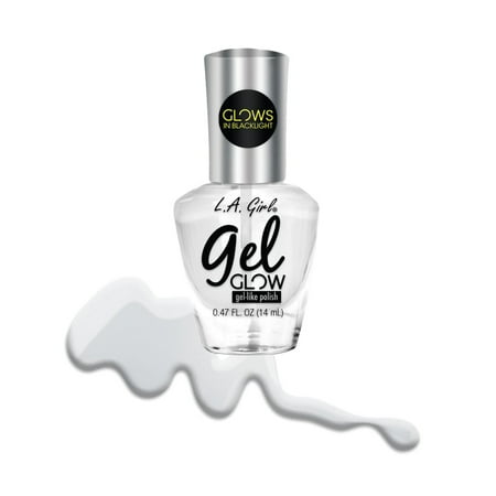 L.A. Girls Gel Glow Nail Polish, Paraben-Free, 0.47 oz