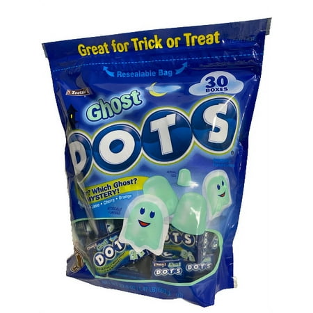 Ghost Dots 30 Count Mini Boxes Bag