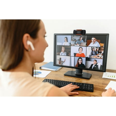 Itek Smart Home HD 720P Plug-and-Play HD Webcam Built-In Microphone *Damaged Box*